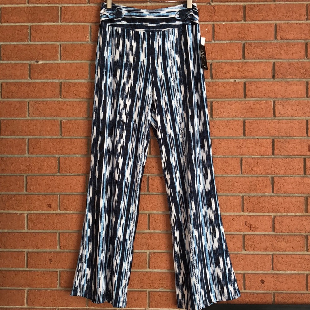 ROBERT LOUIS💙GRAPHIC STRIPE PULL-ON PANTS BOOTY FLATTERING 💙